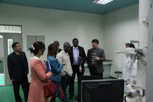 The Delegation from Namibia Visited Hebei North University